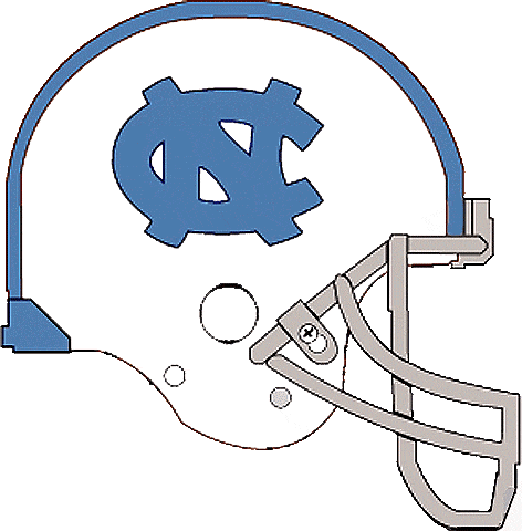 North Carolina Tar Heels 1963-1966 Helmet Logo t shirts DIY iron ons